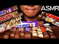 ASMR MUKBANG CHOCOLATE CANDY DESSERT PARTY NO TALKING EATING SOUNDS 咀嚼音 먹방 モッパン