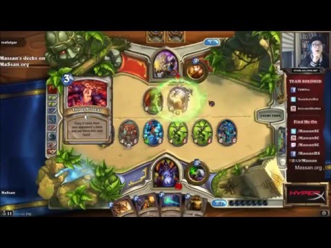 Hearthstone Most amazing lethal i Ever Saw - Best of Massan