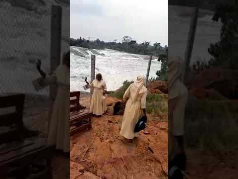 River Nile at Bujagaali in Uganda👉Jjinja.