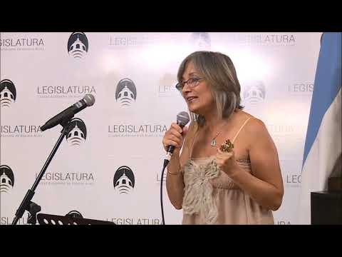 Piedra libre, tango, por Marta Pizzo en la Legislatura Porteña