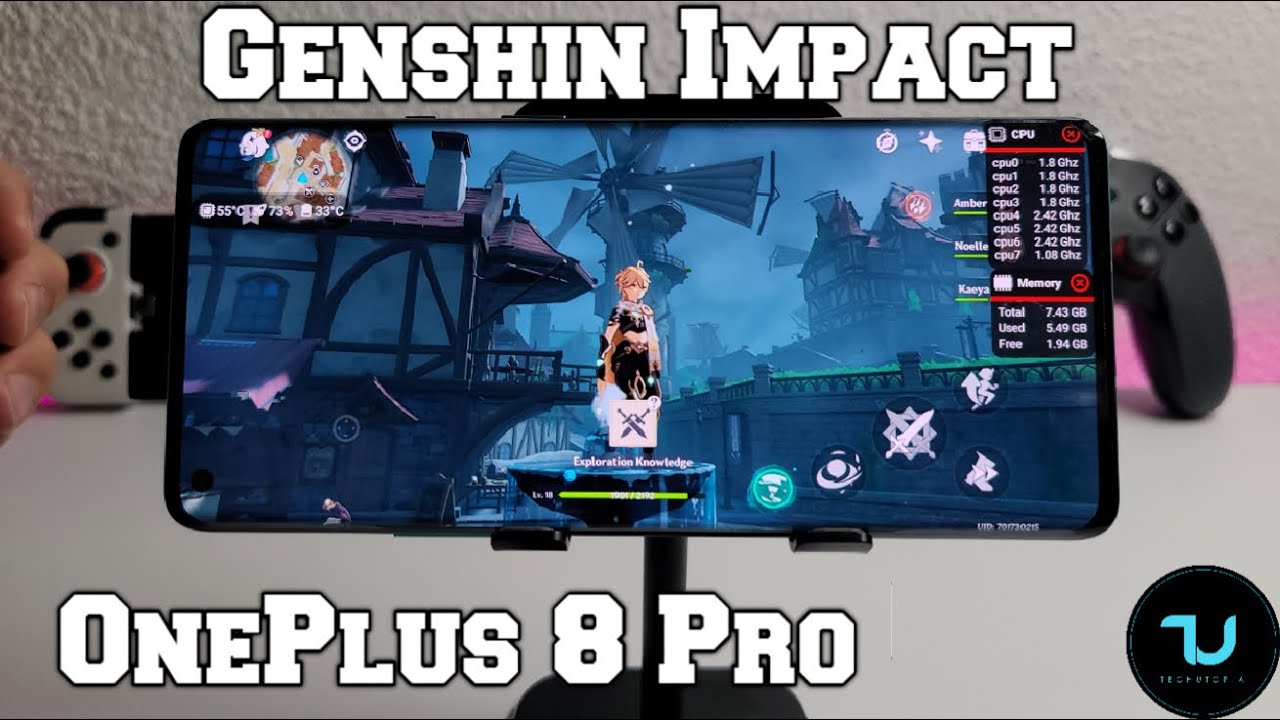 OnePlus 8 Pro Genshin Impact Gameplay 60FPS Snapdragon 865 Gaming test Max graphics new updates