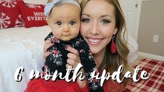 6 month old baby update | presley | brianna k