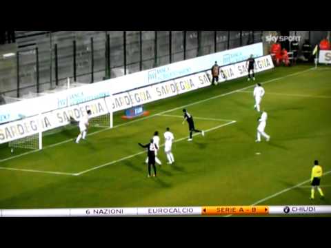 CAGLIARI - PALERMO 2 - 1  Serie A 23° giornata   www.calciosocial.com