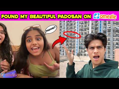 I found MY Beautiful Neighbour on omegle 😍 || omegle to real life