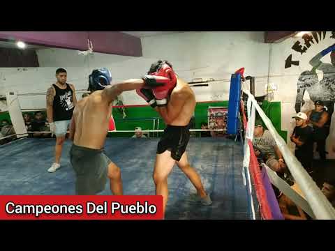 🥊 Angel Sinigaglia Vs Manu González - BOXEO - AMATEUR - Campeones Del Pueblo - Siempre Humilde