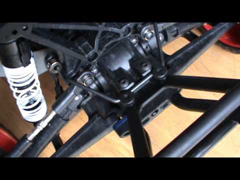 Traxxas Slash 4x4 sway bar kit installed