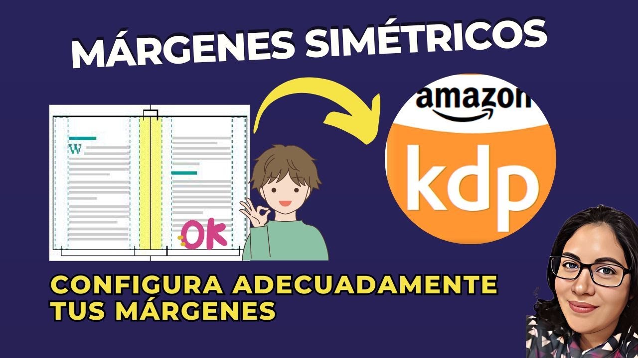 Configuración de márgenes simétricos para libros de Amazon KDP