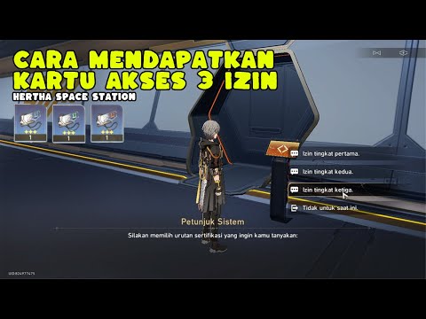 Lokasi Kartu Akses 3 Izin - Honkai Star Rail