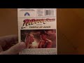 Indiana Jones And The Temple Of Doom 1991 VHS