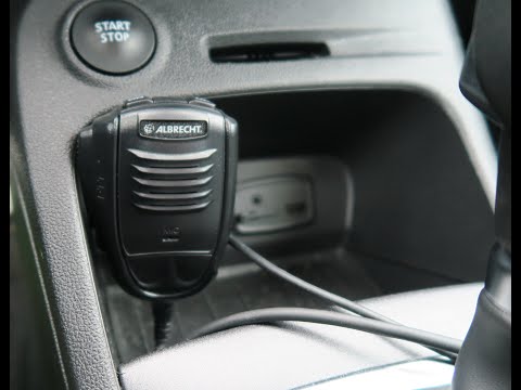 Einbau von einem Albrecht AE6110 VOX CB-Funkgerät