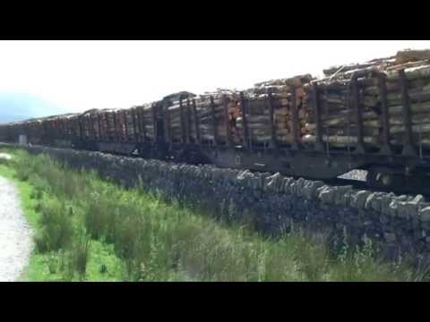 Ribblehead to Chirk log train