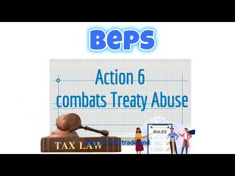 Base erosion and profit shifting (Beps Actions 5 - 8) - International taxation