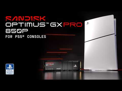 SANDISK Optimus™ GX PRO 850P NVMe™ SSD for PS5® consoles