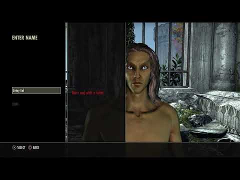 From Elder Scrolls pt. 47 Nereid Creation