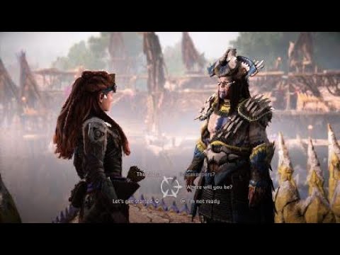Chief Hekkaro Asks Aloy to Stop Regalla - Horizon Forbidden West [PS5/4K HDR 60fps]