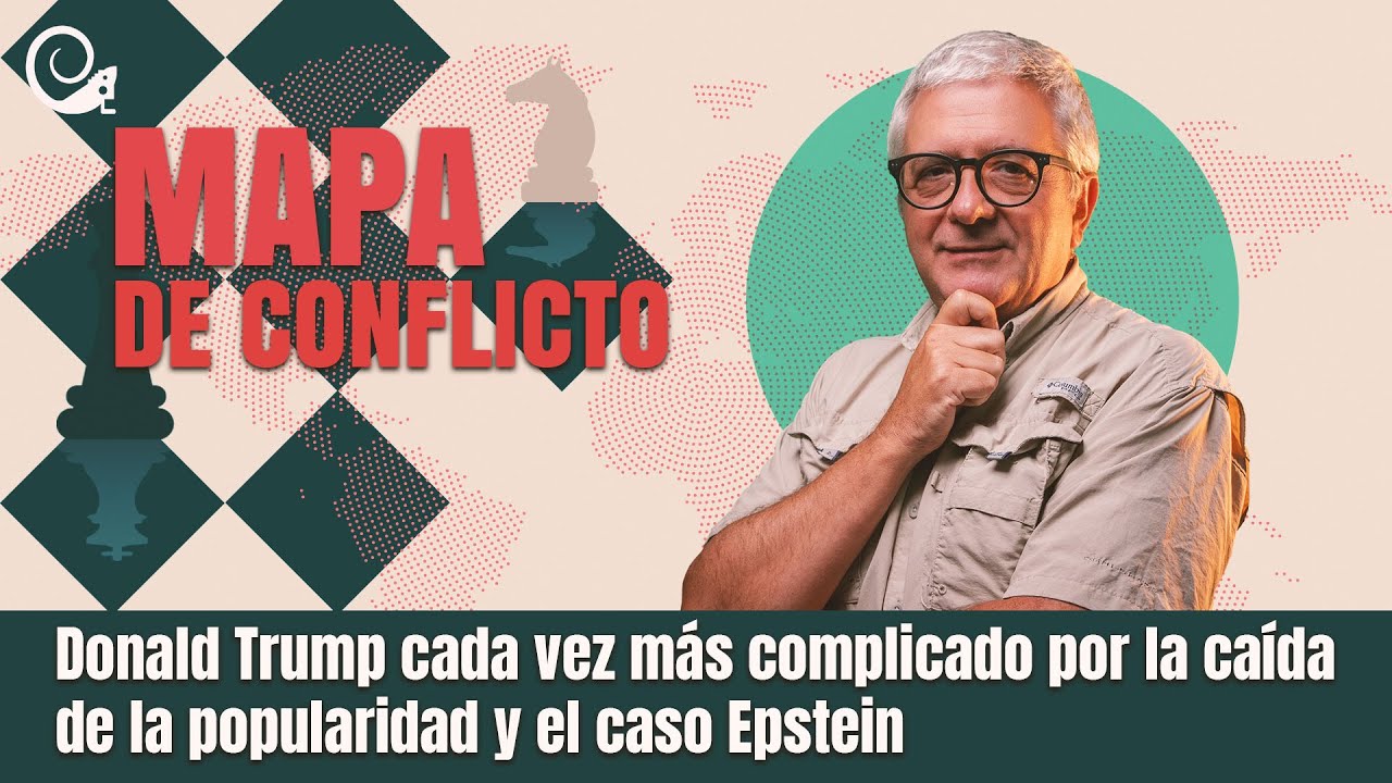 Donald Trump cada vez más complicado por la caída de la popularidad y el caso Epstein