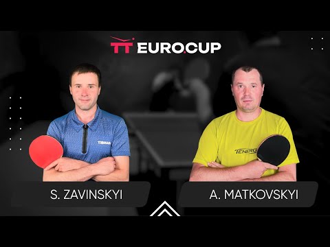 18:50 Serhii Zavinskyi - Andrii Matkovskyi 27.03.2024 TT Euro.Cup Ukraine Professional. TABLE 4
