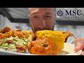 Day 4 Buffet Dinner MSC Seashore MSC Cruises