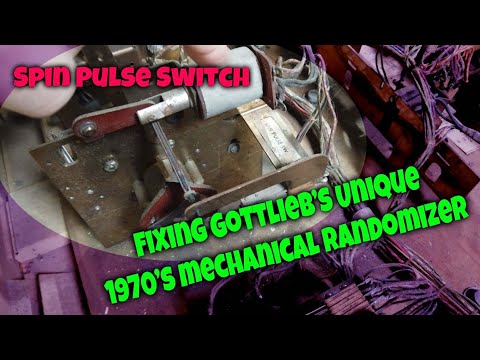 #24 - Fixing a Gottlieb Spin Pulse Switch in a Flip-a-Card Pinball Machine