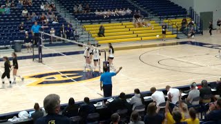 Blugolds volleyball wins first game inside Sonnentag Event Center