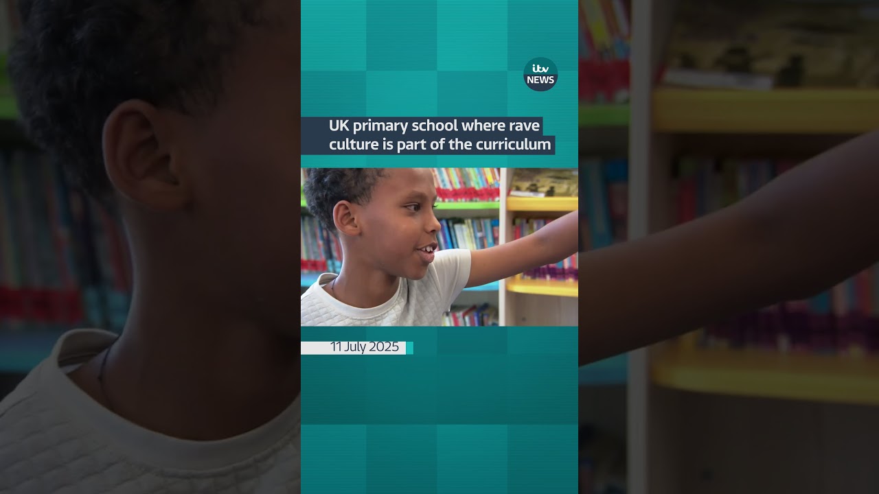 UK headteacher turns classroom into a dance club every Friday afternoon | ITV News