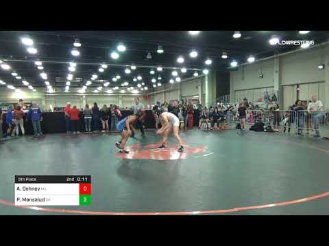 127 Lbs 5th Place Ashley Dehney Team Massachusetts Vs Princess Monica Monsalud Team Oklahoma