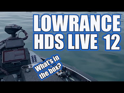 Unboxing the Lowrance HDS Live 12 Fish Finder with Active Imaging 3-IN-1 Transducer Bundle