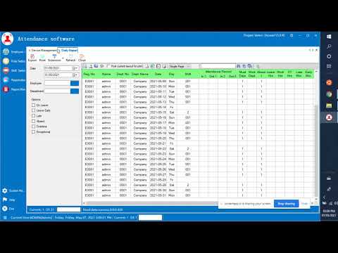 E-Time Attendance Management Software | Complete Tutorial |