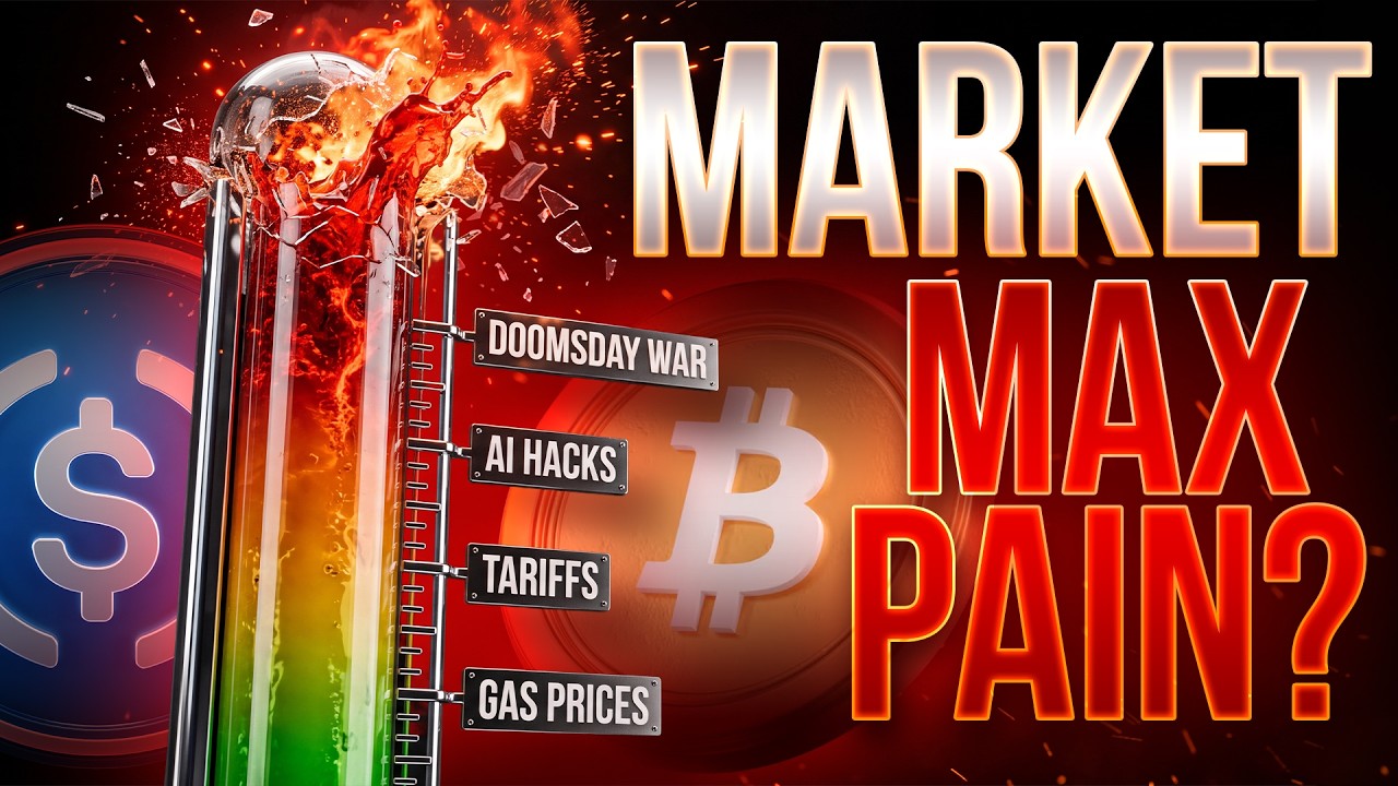 Market MAX PAIN? 📉 Crypto Market Update