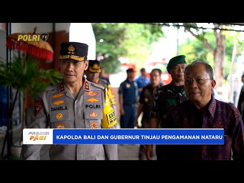 KAPOLDA BALI &amp; GUBERNUR TINJAU POS PENGAMANAN DI BANDARA DAN PELABUHAN JELANG NATARU