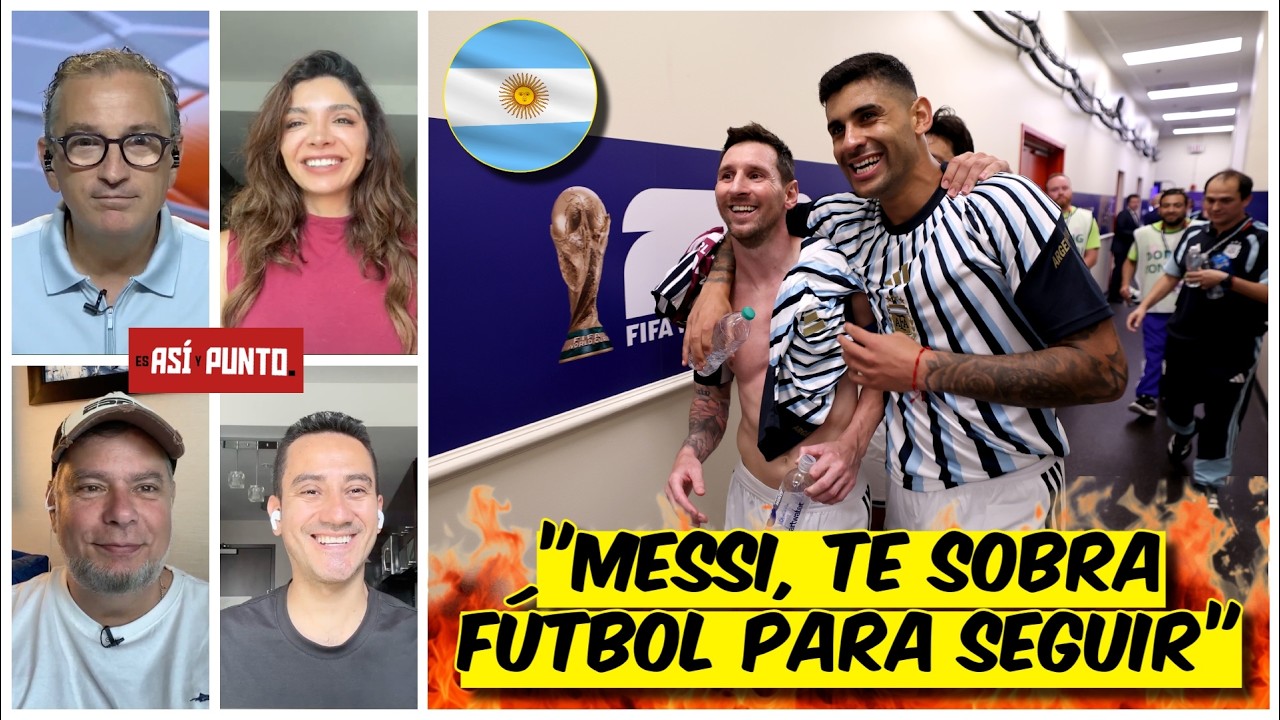 LIONEL MESSI NO se DEBERÍA RETIRAR después del MUNDIAL. Al GOAT le SOBRA MAGIA | Es Así y Punto