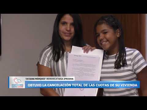 07-02-20 MÁRQUEZ - OBTUVO LA CANCELACIÓN TOTAL DE LAS CUOTAS DE SU VIVIENDA