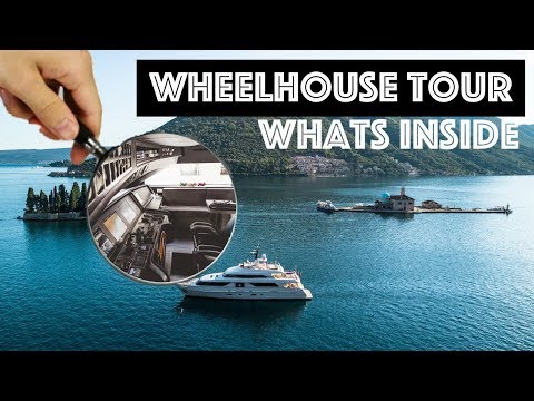 Super Yacht Wheelhouse Tour