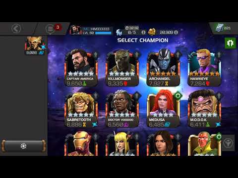 5* Heimdall R4 vs 6* IMIW - MCOC