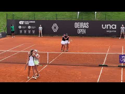 Francisca Jorge/Matilde Jorge d. Kristina Mladenovic/Harriet Dart — FINAL WTA 125 Oeiras Ladies Open