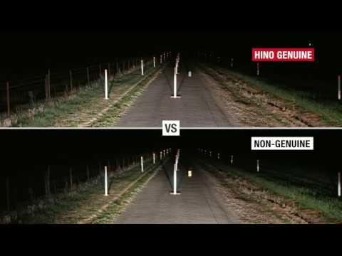 Hino Genuine Headlamps Video