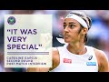 Caroline Garcia Second Round Post-Match Interview | Wimbledon 2022