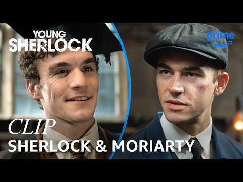 Sherlock Meets Moriarty | Young Sherlock | Clip | Prime Video
