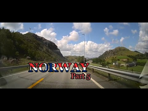#5 Norway Roadtrip Timelapse (Bjerkreim - Sandnes)