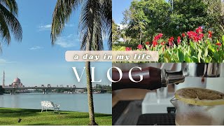 Homebody life • Taman Botani Putrajaya luas dan cantik, Sparkling Americano,steamed chicken dumpling