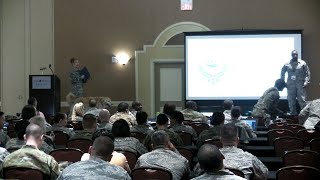 3F2 Award Presentation - CMSgt Perkins