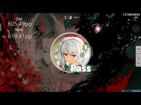 Cookiezi's Imperial Circus Dead Decadence - Uta [Himei] +HD play | old vs new pp