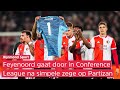 EERSTE EUROPESE KWARTFINALE IN 20 JAAR | Zo klonk Feyenoord-Partizan op Radio Rijnmond!