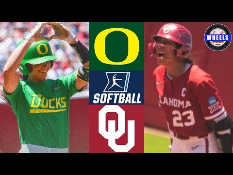 Oregon vs #2 Oklahoma | Regionals Winners Bracket | 2024 College Softball Highlights