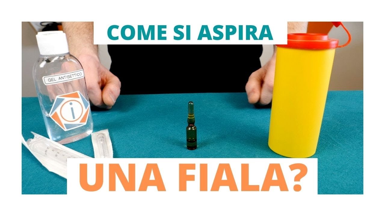 COME SI ASPIRA UN FARMACO DA UNA FIALA | INFERMIERI online