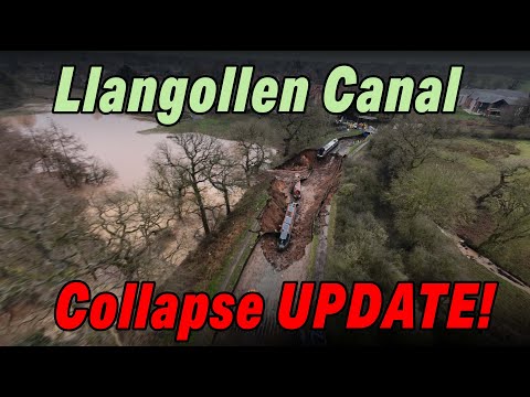 “Whitchurch Canal Breach | In-Depth Drone Footage (Latest Update)”