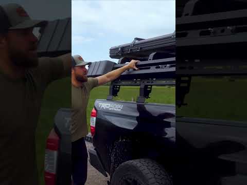 Spin Rod Locker Bed Rack Install