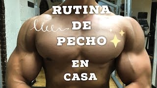 RUTINA DE PECHO MAS GRANDE EN CASA FACIL - ISMAEL MARTINEZ
