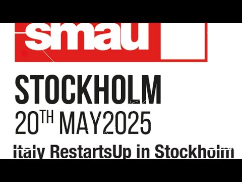 #SMAU #STOCKHOLM #ITALY #STARTUP #2025