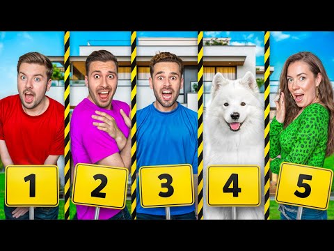 1 Dag Ons Huis Door 5 Delen! *Challenge*